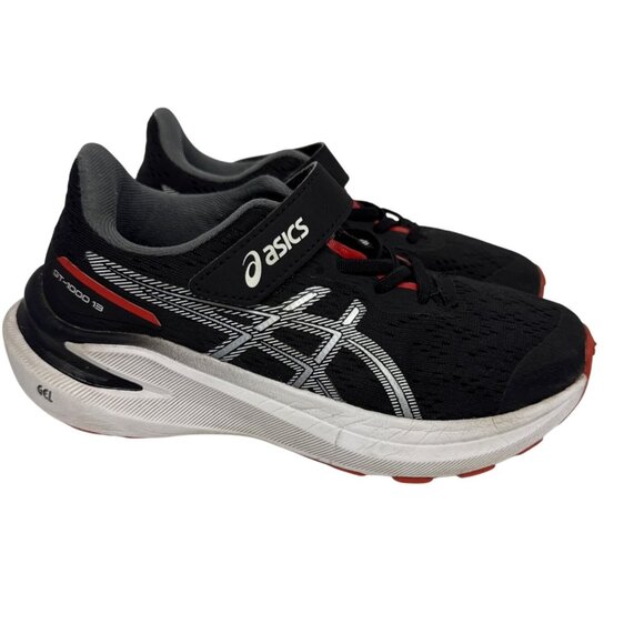 ASICS GT-1000 Boys Sneakers Pre-School Gel Technology Hook Loop Black Size 1 - Picture 1 of 11